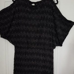Jessica Howard Shimmer Lace Blouson Dress